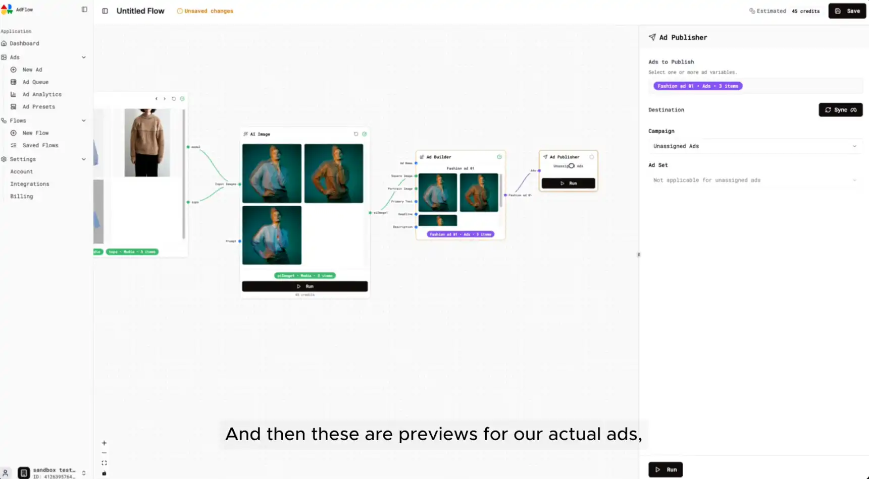AdFlow — AI‑powered workflows for Meta Ads